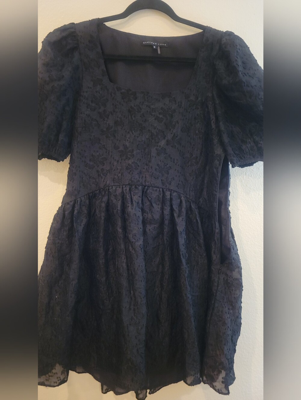 M Cute! dressy black mini